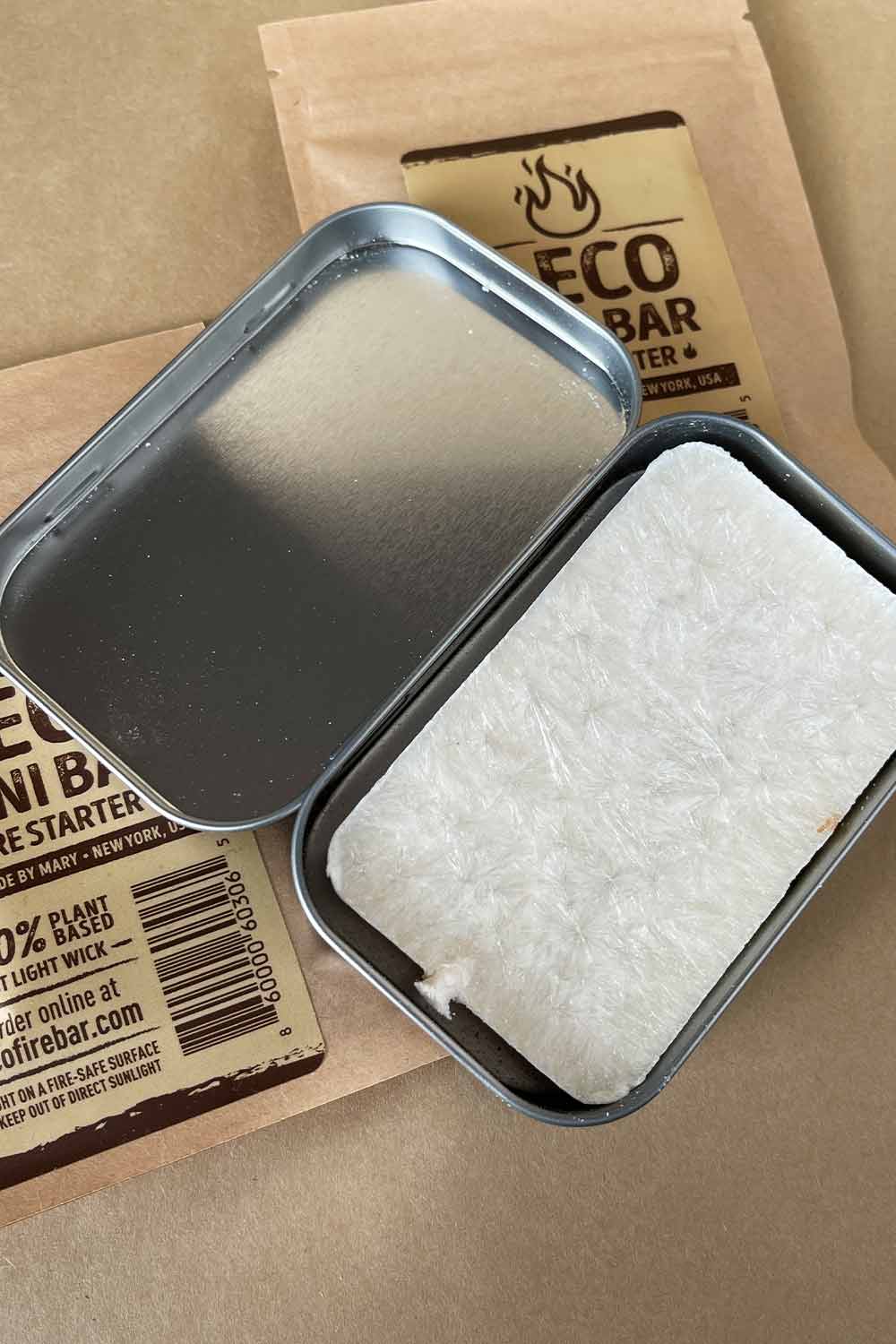 Eco Fire Bar, Fire Starters the WEMOC